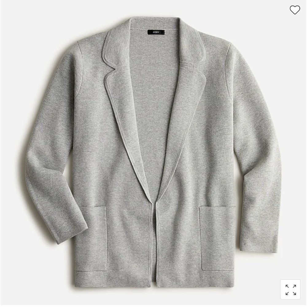 J. Crew Eloise Sweater Blazer (XXS)